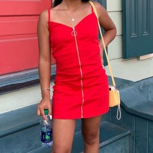 full zip dress